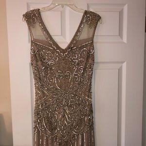 Pizarro Nights Beaded Dress